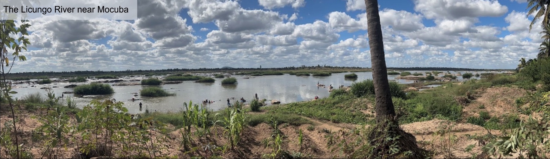 The Licungo River basin near Mocuba