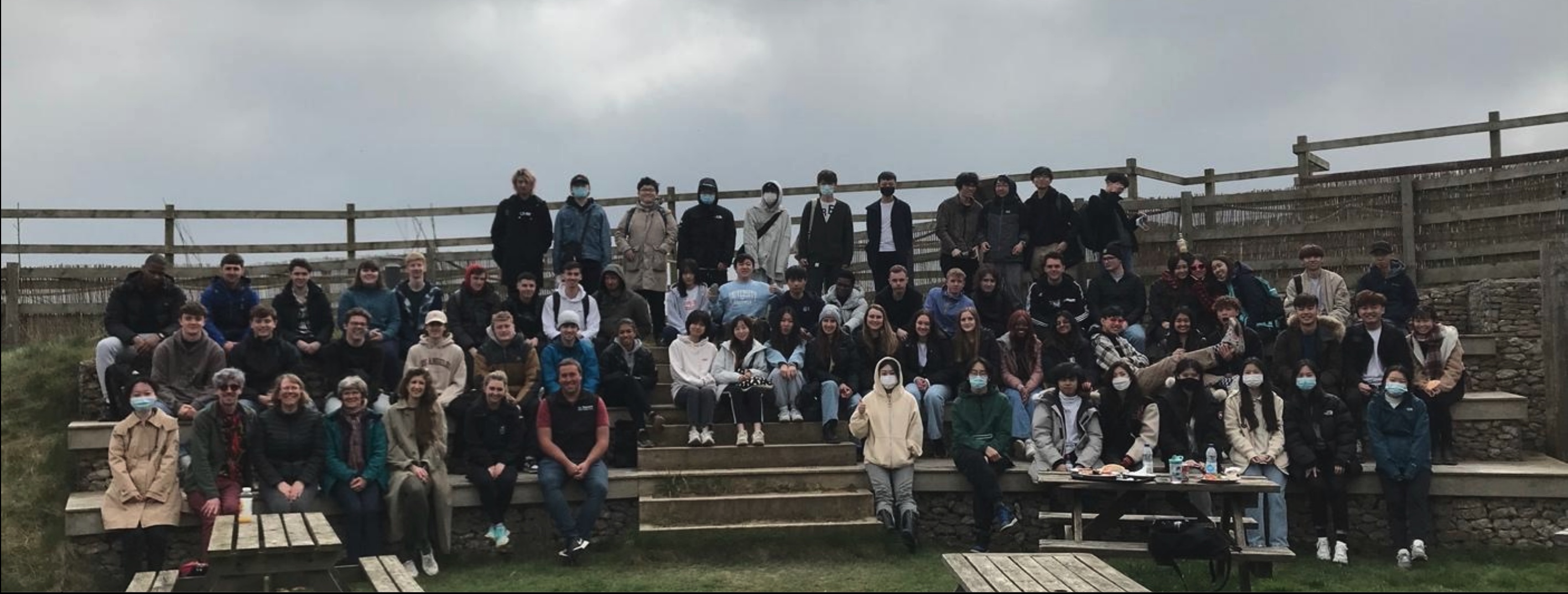 Group picture at Spurn Discovery Centre & Yorkshire Wildlife Trust